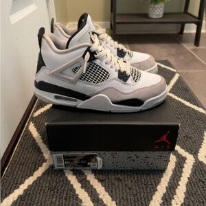 Jordan Kids Sneakers Black White Gray